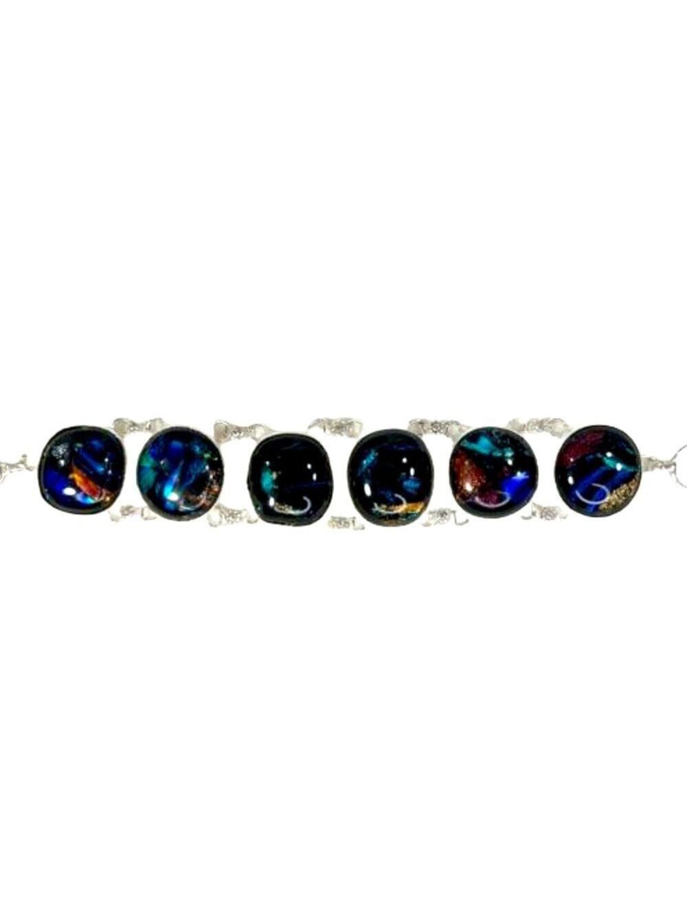 LUXURY Dichroic Glass Large Bracelet ONLY